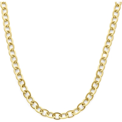 collier 9 mm 45 cm 14K geelgoud