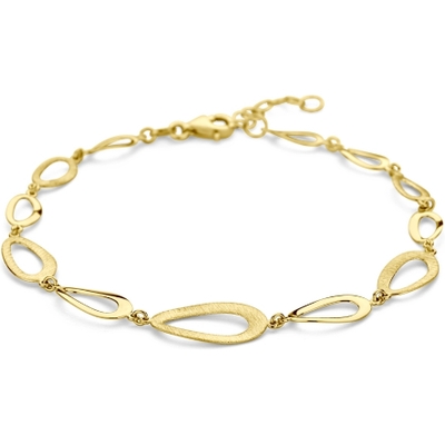 armband 17 2 cm polimat 14K geelgoud