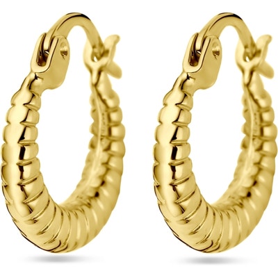 oorringen 16 mm 14K geelgoud