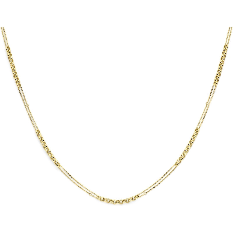 THOJ3855 14k gouden collier 3,5 mm 41-44 cm