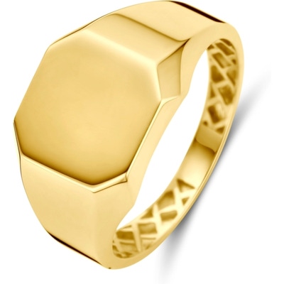 884520 14k gouden zegelring 10,5 mm