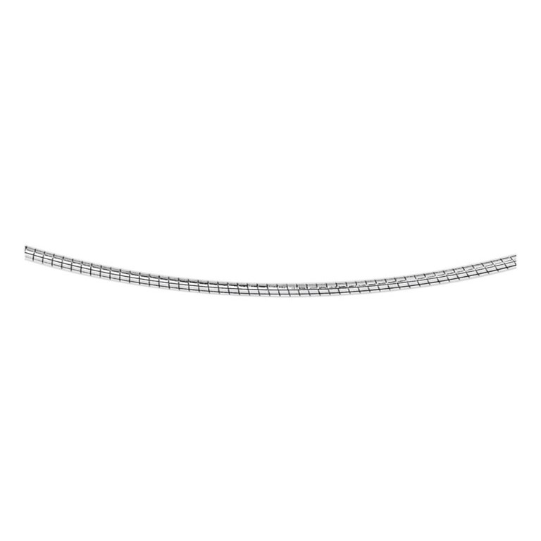 Treasure Collection TC-17174 Witgouden collier omega