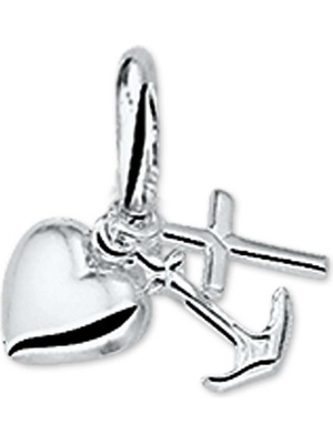 hanger geloof hoop en liefde 14K witgoud