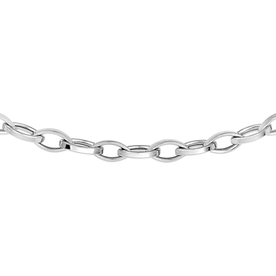 collier 45 mm 45 cm 14K witgoud