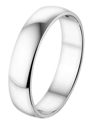 Treasure Collection A414 Amorio 14 karaat witgouden trouwring 5 mm