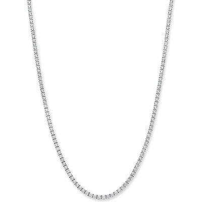 tenniscollier diamant 500ct h si 25 mm 42 cm 14K witgoud