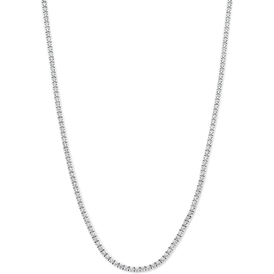tenniscollier diamant 300ct h si 22 mm 42 cm 14K witgoud