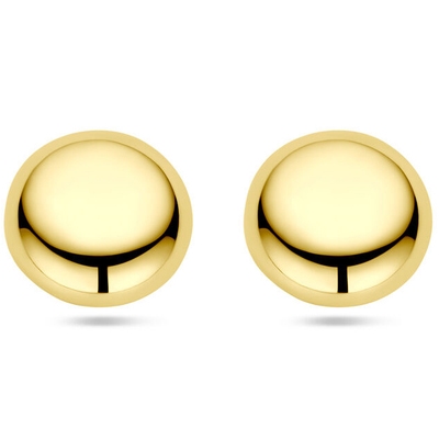Treasure Collection TC-42813 Gouden oorknoppen half-bol