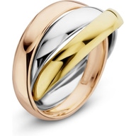 Treasure Collection THOJ2072 14k tricolor gouden ring
