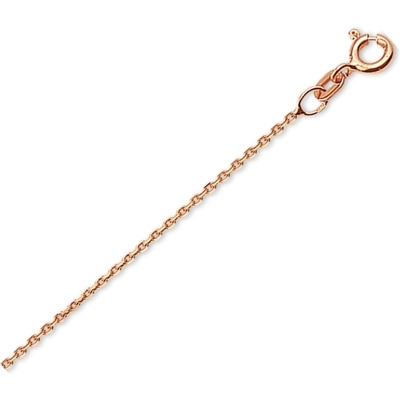 885254 14k rosegouden anker basisketting 1,1 mm