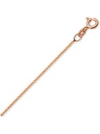 Treasure Collection TC-881995 14 karaat roségouden basisketting voor hanger 1,2 mm