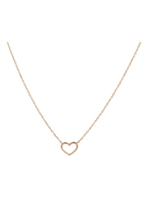 collier hart 40 - 42 - 44 cm 14K rosgoud