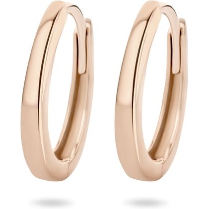 Treasure Collection 882555 14k roségouden klapcreolen 13,5 mm