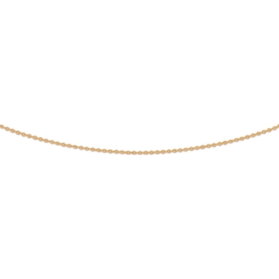 collier anker plat 08 mm 41 - 43 - 45 cm 14K rosgoud