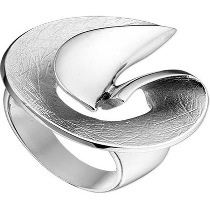 Treasure Collection TC-46206 Gerhodineerd zilveren ring
