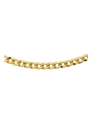 Treasure Collection TC-38977 Geelgouden collier met zilveren kern 5 mm
