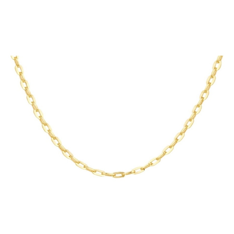 Treasure Collection TC-53246 14 karaat gouden zilgold ketting anker schakel 45 cm