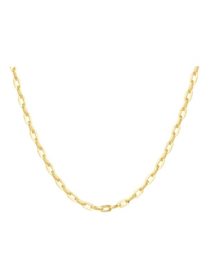 anker massief 30 mm Silgold geel met zilverkern