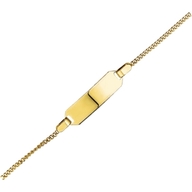 885426 9 karaat baby graveerarmbandje 5 mm