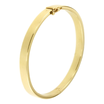 Treasure Collection TC-882176 14k gouden met zilveren kern slavenarmband recht 5 mm