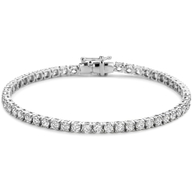 tennisarmband lab grown diamant 500ct g si 32 mm 175 cm 14K witgoud