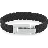Tommy Hilfiger TJ2790517 Leren armband zwart 19 cm