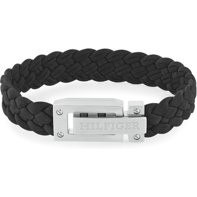 TJ2790517 Leren armband zwart 19 cm