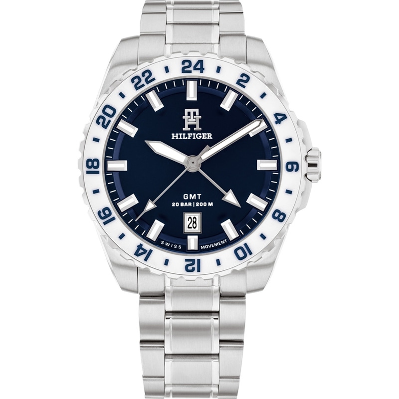 Tommy Hilfiger TH1792132 TH85 Swiss GMT horloge 42 mm