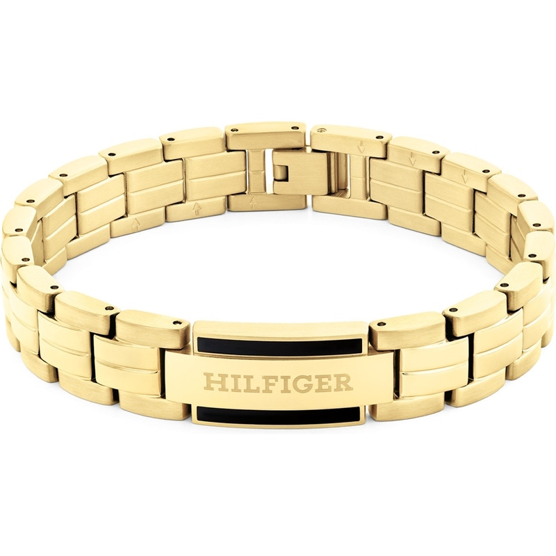 Tommy Hilfiger Jewels TJ2790601 Goudkleurige schakelarmband 19 cm