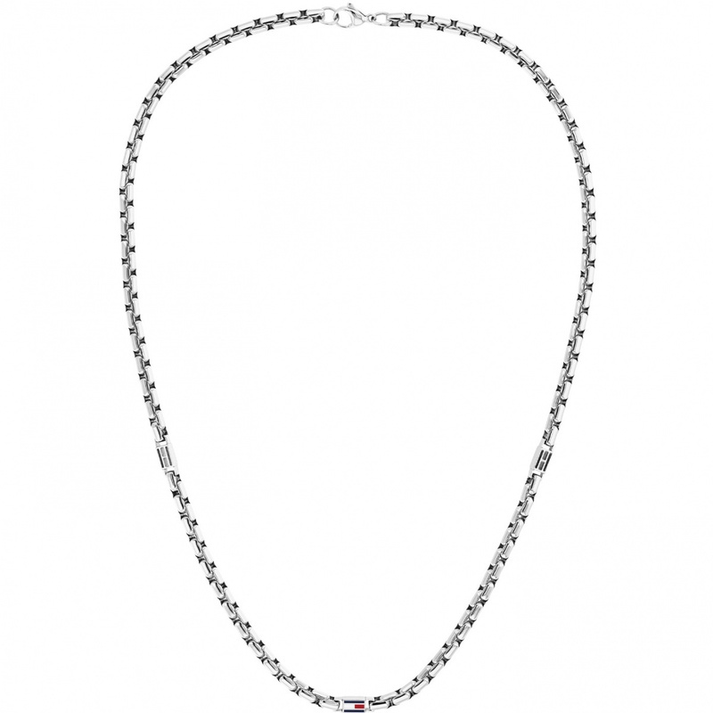 Tommy Hilfiger Jewels TJ2790672 Ketting Heren 3D Flag 56cm