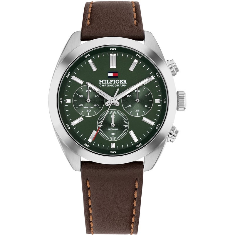 Tommy Hilfiger TH1710719 Horloge Heren Zilverkleurig 40mm