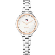 Tommy Hilfiger TH1782814 Horloge Dames Zilverkleurig 26mm