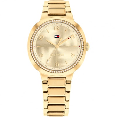 Tommy Hilfiger TH1782900 Horloge Dames Goudkleurig 32mm