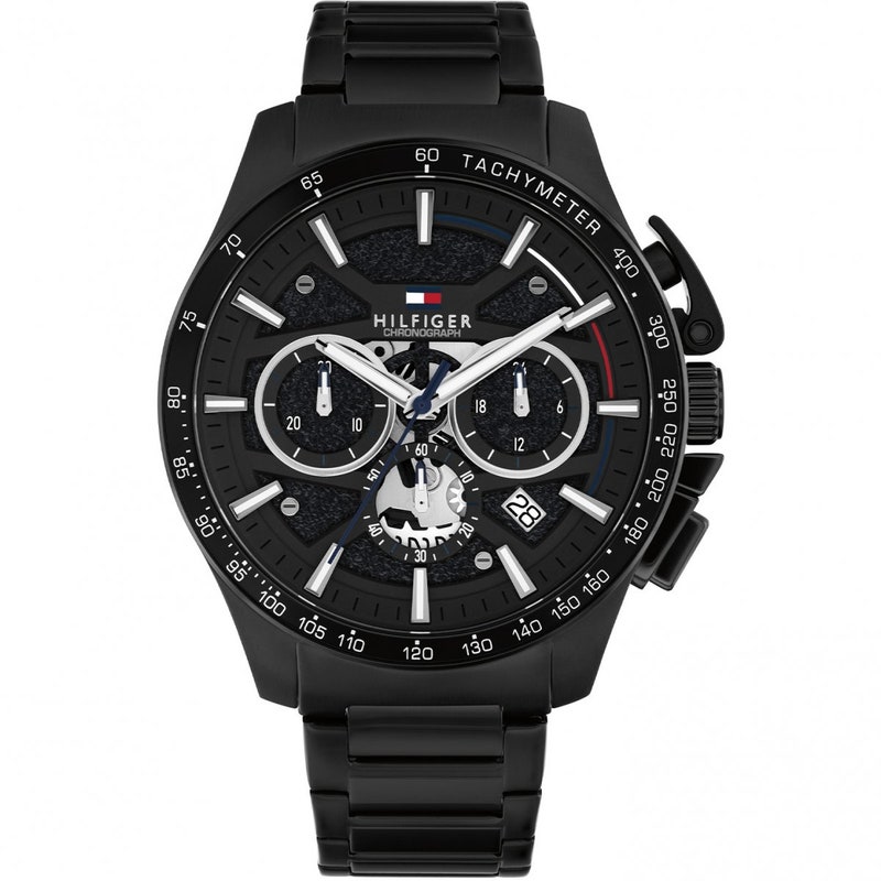 Tommy Hilfiger TH1792262 Horloge Heren Zwart 44mm