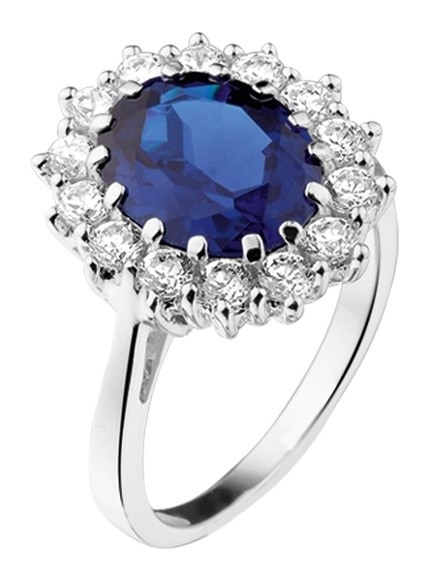 Treasure Collection TC-37036 Zilveren ring met zirkonia