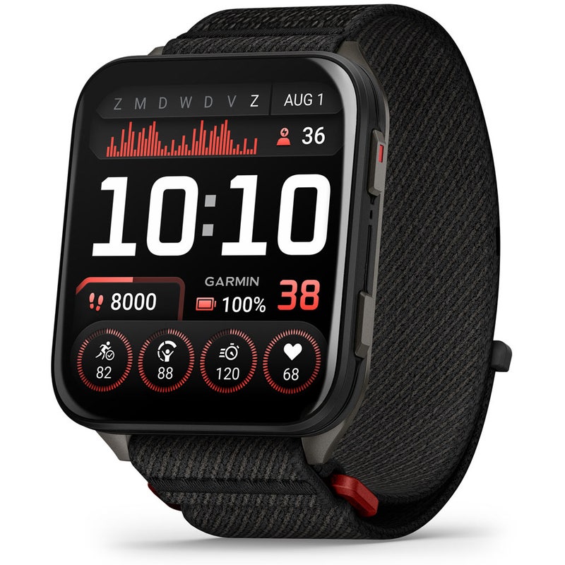 Garmin Venu X1 Black with Slate Titanium Caseback
