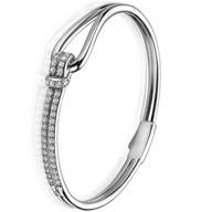 MVA19 Mart Visser zilveren slavenarmband met zirkonia