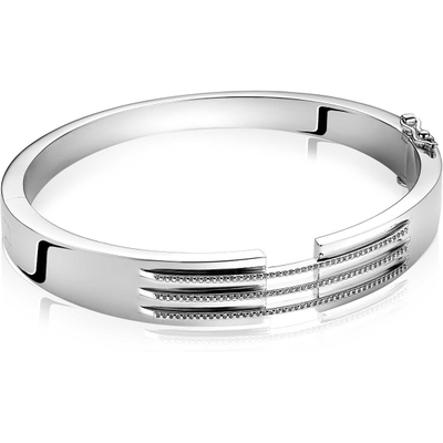 MVA18 Mart Visser zilveren slavenarmband met zirkonia 67 mm