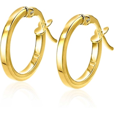 ZGO257 14k gouden oorringen 13 mm
