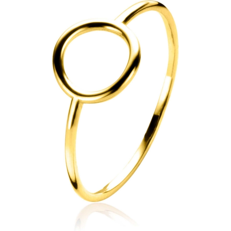 ZINZI ZGR377 14k gouden ring open rondje