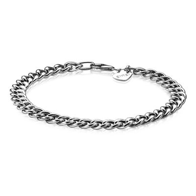 Zinzi ZIA1056 Zilveren schakelarmband
