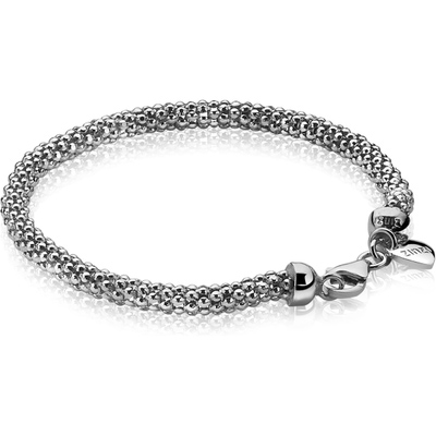 ZINZI ZIA1057 Zilveren armband popcorn