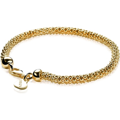 ZIA1057G Goudkleurige schakelarmband 19 cm