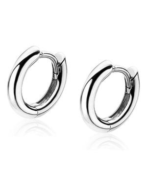 ZIO194 Zilveren oorringen 12 mm