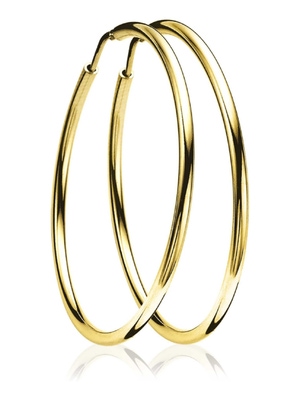 ZINZI ZIO436G Goudkleurige oorringen 45 mm