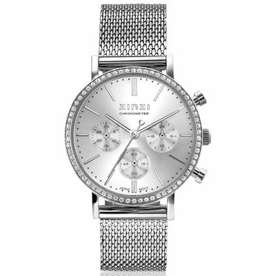 ZIW1602 Chronograaf met crystals 36 mm
