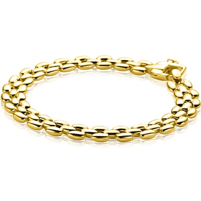 ZIA2764G Goudkleurige schakelarmband rolex 8 mm