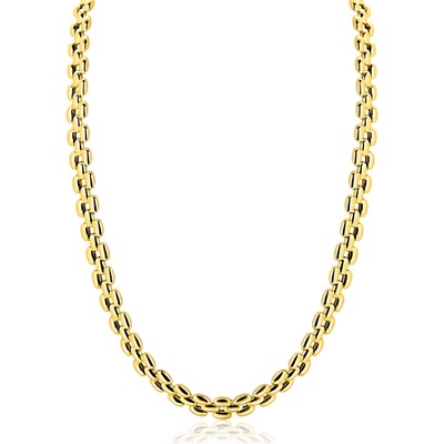 ZIC2764G Goudkleurige schakelketting rolex 8 mm